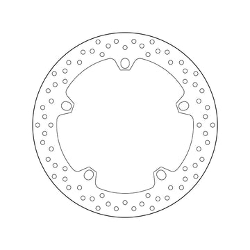 Bmw F 850 Gs [BREMBO] - Series Oro round rigid brake disc - 0