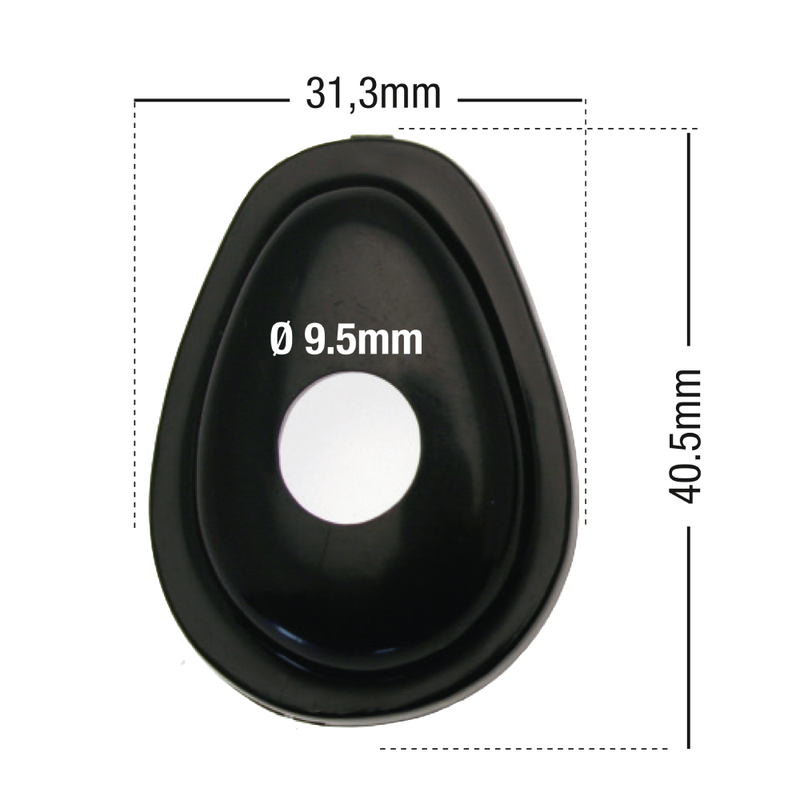 Ducati 848 Streetfighter [Bihr] - turn signal covers