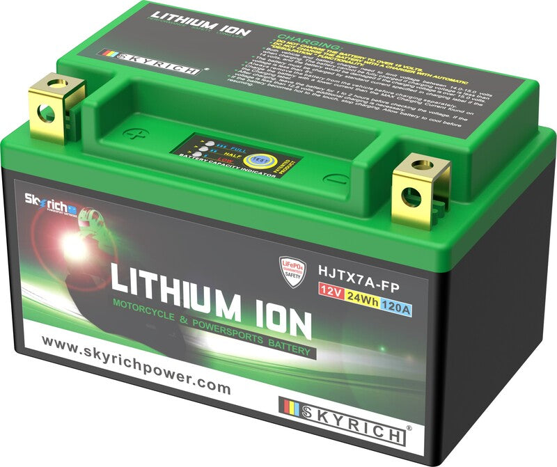 Kawasaki Ninja [SKYRICH] - Batteria agli ioni di litio - LTX7A