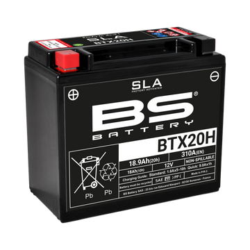 Harley Davidson Fxsts [BS BATTERY] - Batteria senza manutenzione SLA attivata in fabbrica - BTX20H - 0