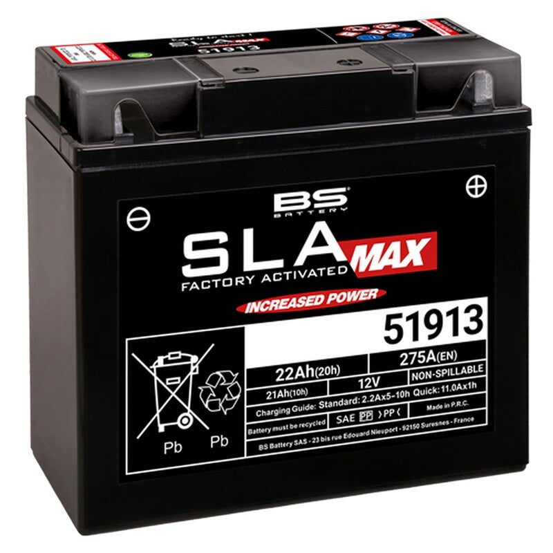 Bmw R 1100 R Type 259 [BS BATTERY] - SLA Max maintenance-free battery factory activated - 51913