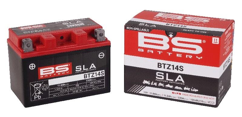Honda Nt 700 Deauville [BS BATTERY] - Batteria senza manutenzione SLA attivata in fabbrica - BTZ14S