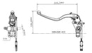 Ducati Multistrada 1200 [BREMBO] - Pompa frizione Ø15x19mm titanio-2