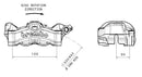 Honda Cb 1000 [BREMBO] - Stylema brake caliper front left natural-2