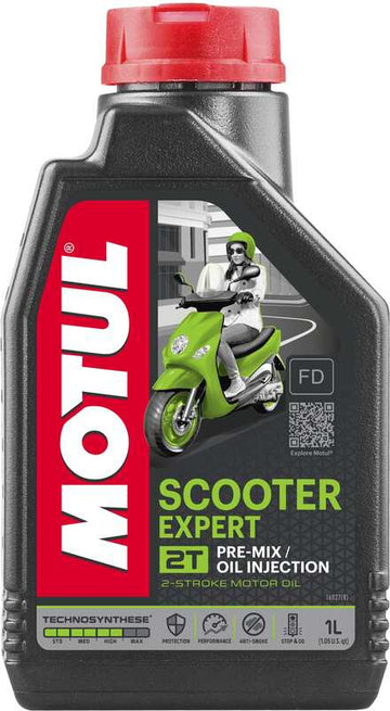 Olio motore 2t per scooter, 1 litro [Motul]
