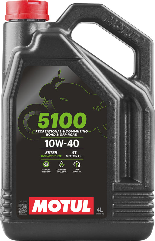 Huile de moteur 10W40 4L pour les moteurs à 4 coups [motul]