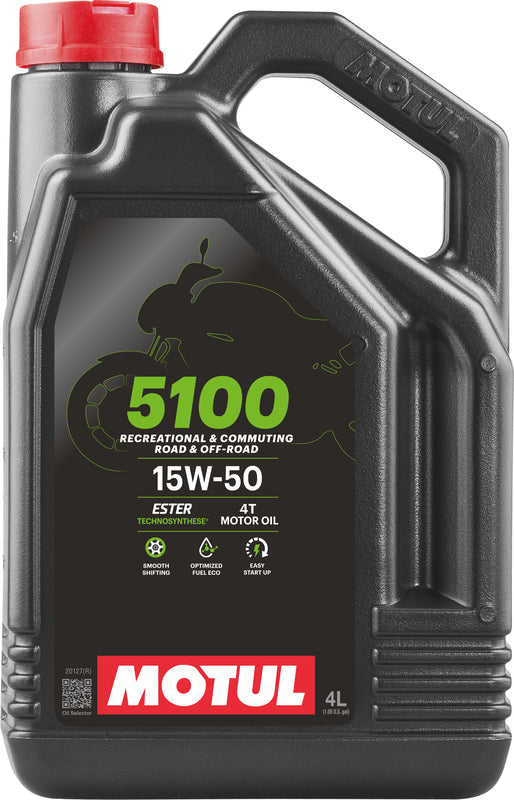 Olio motore 15W50 4T 4L per motociclette [Motul]