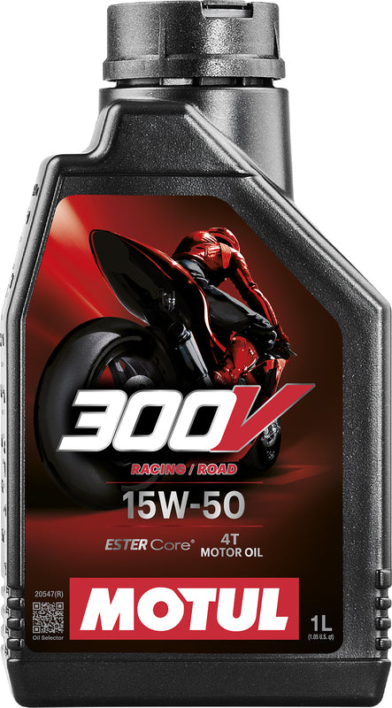 Engine oil 15W50 4T Road Racing 1L - Motul 300V Factory Line