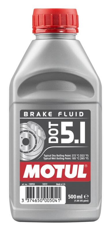DOT 5.1 FLUIDE DE FREIN 500 ml pour les motos [MOTUL]