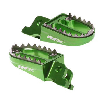 Kawasaki Kx 250 [RFX] - Repose-pieds Pro 2 (Vert) - Kawasaki KXF250/450