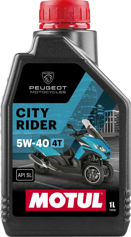 Olio motore 5W40 1L per motociclette Peugeot - Motul