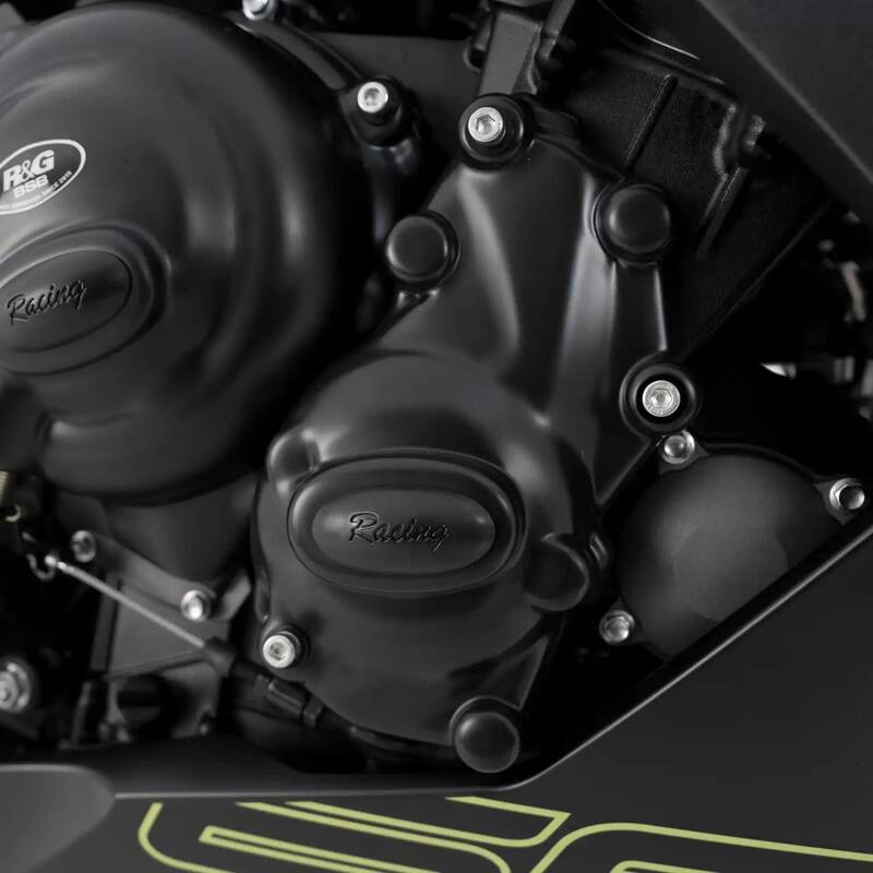 Triumph TIGER SPORT 660 [2022-2025] - Protezione copertura carter destro Race Series (accensione) - Nero Triumph Trident 660