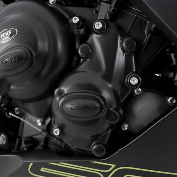 Triumph TIGER SPORT 660 [2022-2025] - Race Series Right Crankcase Cover Protector (Ignition) - Black Triumph Trident 660