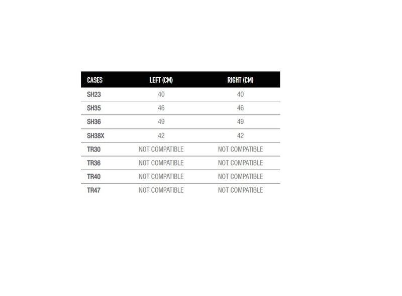 Suzuki Gsx S1000Gx [SHAD] - Sistema di montaggio 3P (laterale) - SUZUKI GSX-S1000GT
