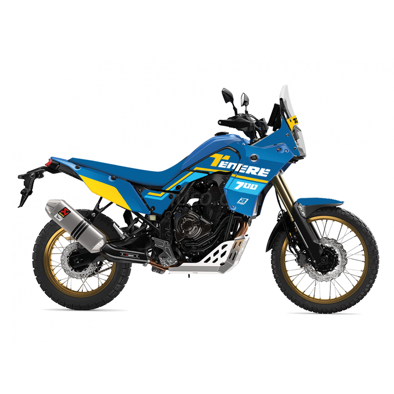 Yamaha Ténéré 700 Rally [BLACKBIRD] - Rally Ride Komplett-Grafik-Kit - Yamaha