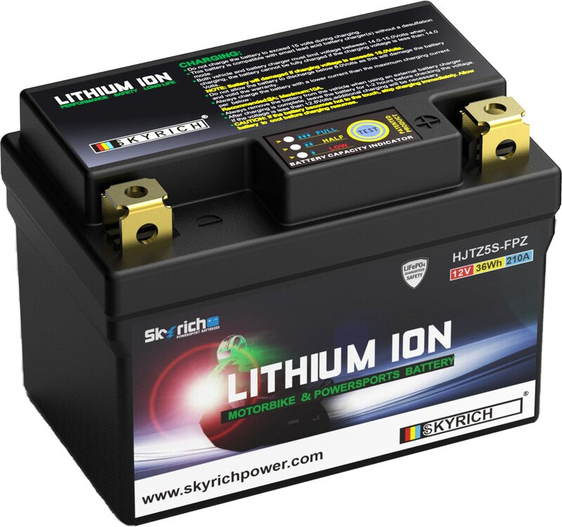 Honda Msx 125 [SKYRICH] - Batterie Lithium-Ionen HJTZ5S-FPZ