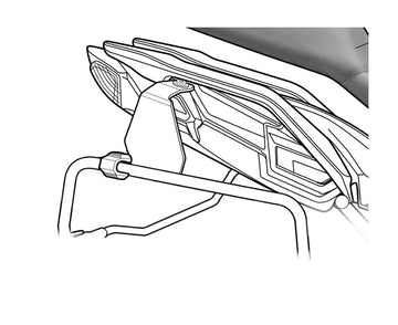 Kawasaki Versys 650 [SHAD] - 4P Befestigungs-Kit