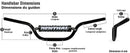 Triumph Tiger 800 [RENTHAL] - Manubrio 604 Fatbar
