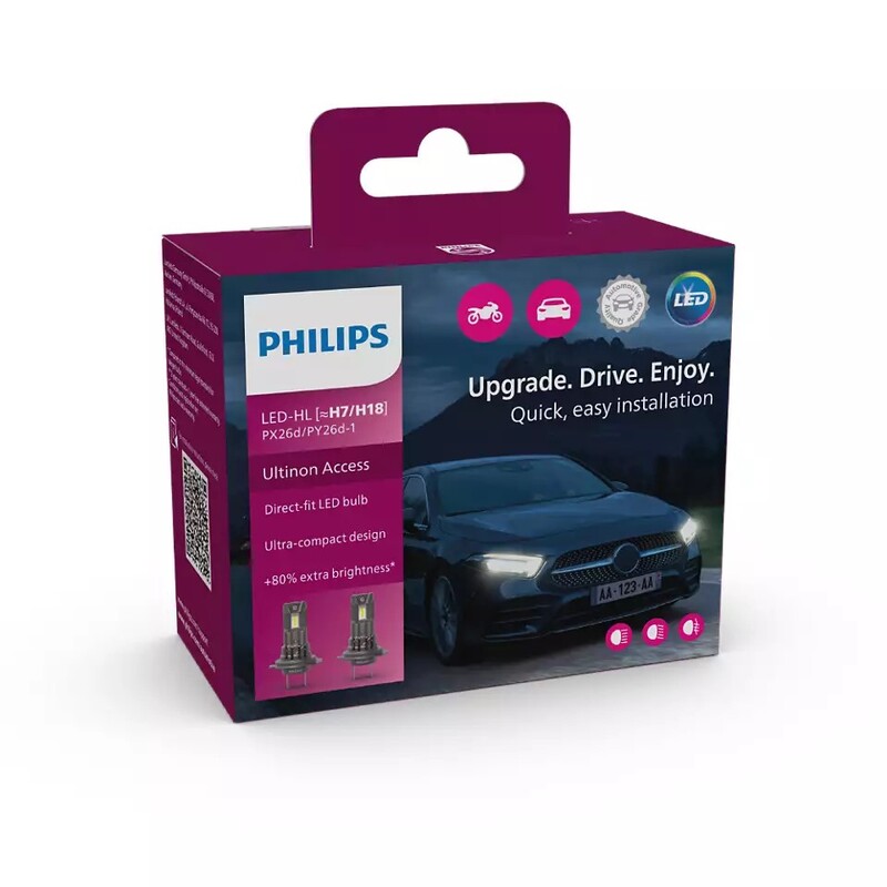 Yamaha Yzf-R125 [PHILIPS] - H7 Ultinon Access Moto Glühlampe 12V/55W - 1 Stck.