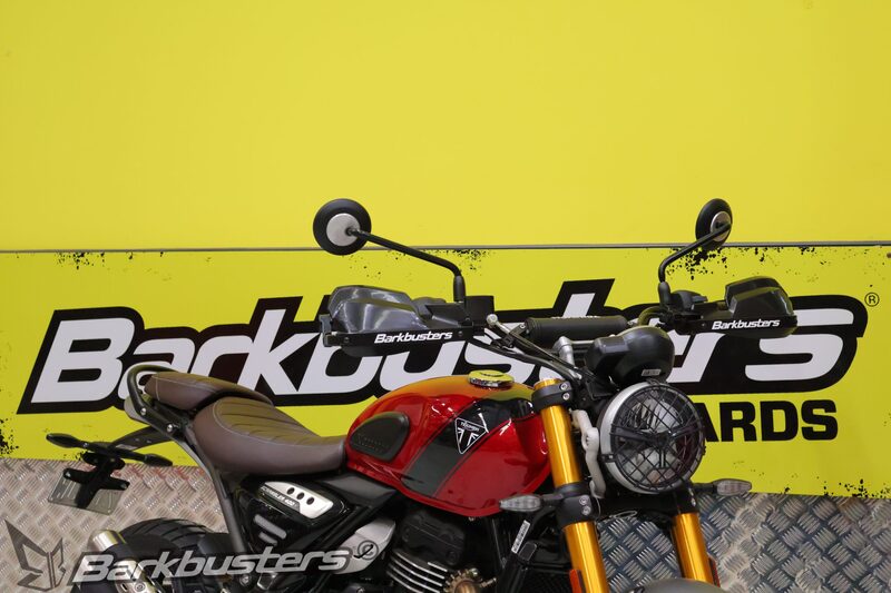Triumph Scrambler 400 [BARKBUSTERS] - Kit de visserie fixation deux points aluminium