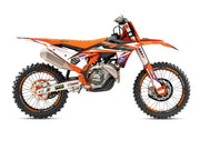 Ktm Sx 250 [BLACKBIRD] - Dream Graphic 5 Deco Kit - Chrome EFX Version