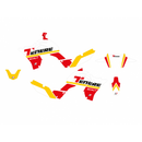 Yamaha Ténéré 700 [BLACKBIRD] - Rally Ride Graphics Kit – Red