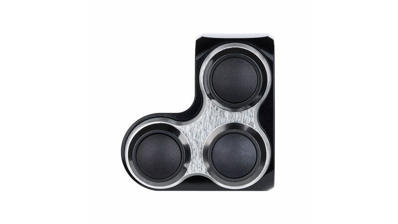 Motorcycle buttons Mo.Switch Basic, 3 buttons black/silver [MotoGadget]