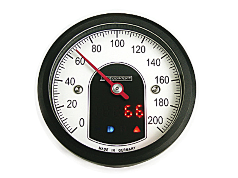Analog Tachometer motoscope tiny Schwarz [MOTOGADGET]