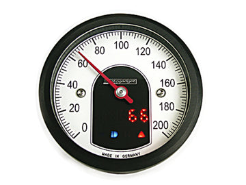 Analog Tachometer motoscope tiny Schwarz [MOTOGADGET]
