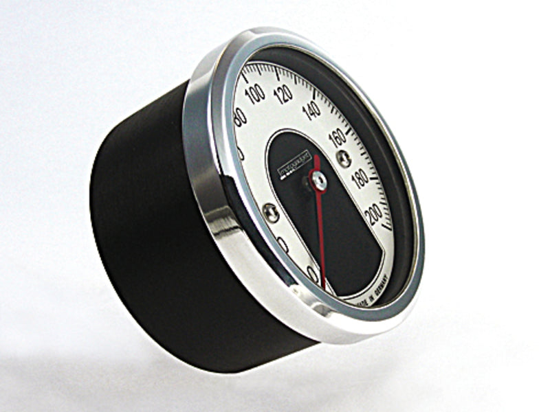 Motoscope de tacho analogue minuscule, poli pour les motos [Motogadget]