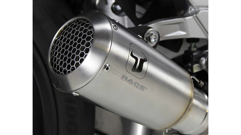 Svartpilen 125 [IXRACE] - MK2 stainless steel muffler for KTM Duke 125/390, 21- (Euro 5)