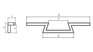 Harley Davidson Fxsbse [FEHLING] - Manubrio FEHLING - Manubrio a Z, 1 pollice, con rientranza per cavo elettrico (per tutti gli HD dall'anno 82) - 0