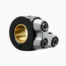 Bouton LED Appuyez sur Mo.Switch Basic, 3 boutons, argent, gauche [Motogadget]-1