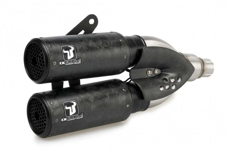 Honda X-Adv [IXRACE] - DCX2 Carbon forged rear silencer, X-ADV 750, 17-