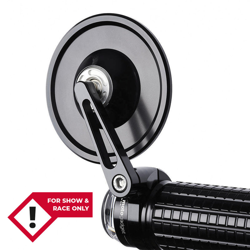 Specchietto retrovisore manubrio Mo.View Spy Nero [MOTOGADGET]