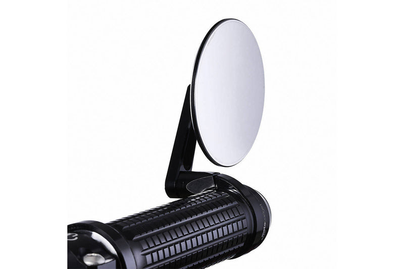 Specchietto retrovisore manubrio Mo.View Spy Nero rotondo [MOTOGADGET] Vista dettagliata