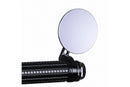 Specchietto retrovisore manubrio Mo.View Spy Nero rotondo [MOTOGADGET] Vista frontale