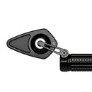 Mo.View Blade Flip Motorradspiegel, Raute, Schwarz [MOTOGADGET]-2