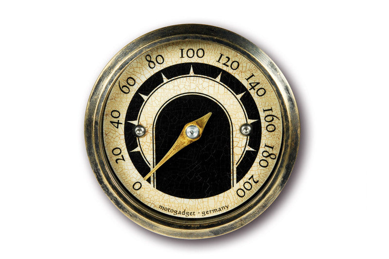 Anello in ottone vintage analogico Tascho MST per motociclette [MotoGadget]