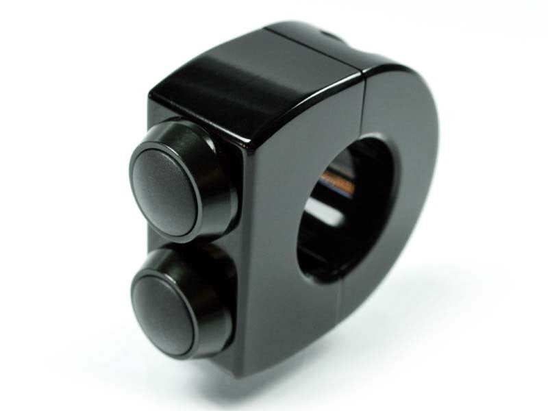 Motorrad Lenker Schalter 22mm Schwarz - motogadget