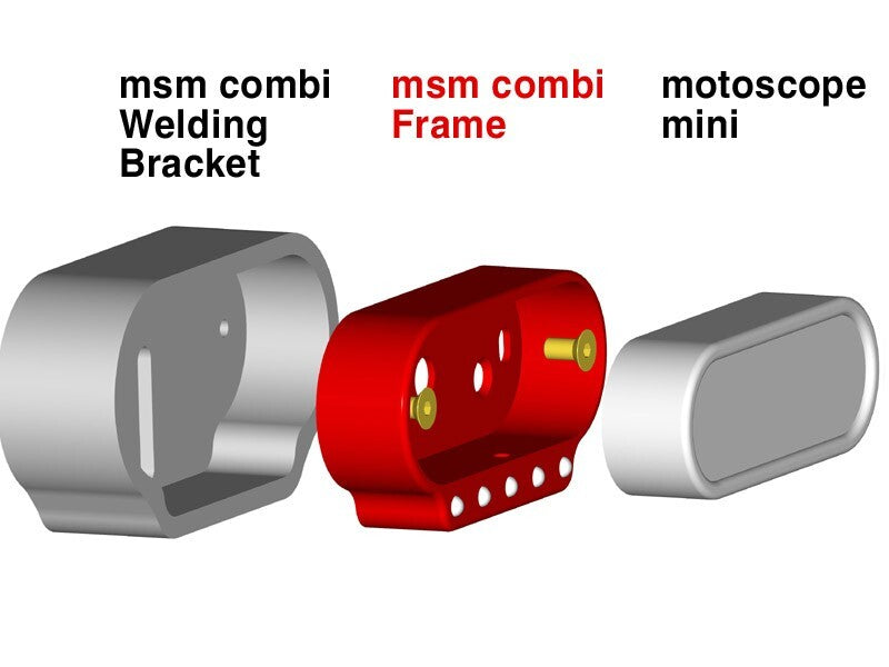 Cup de soudage de moto VA pour les instruments MSM Combi [Motogadget]