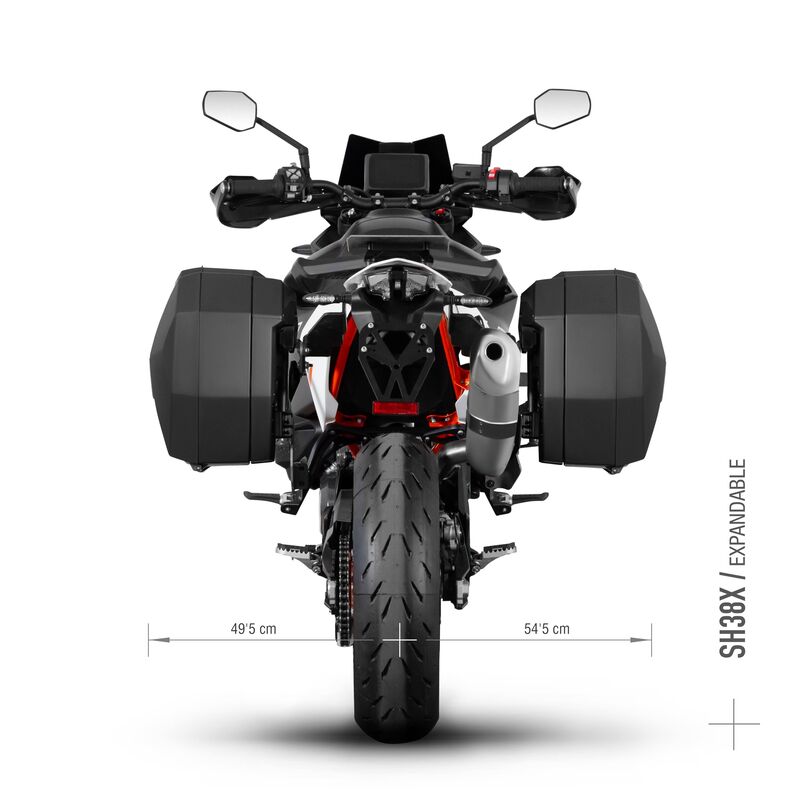 Ktm 990 Smt [SHAD] - Sistema di fissaggio 3P (laterale)