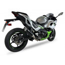 Kawasaki Z 500 [IXIL] - RC3B Silenziatore Slip-On Acciaio Inossidabile Nero