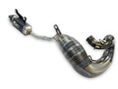 Ktm Sx 250 [FRESCO] - Complete exhaust system - Carby muffler black aluminum
