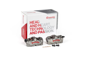 Yamaha Yzf R6 [BREMBO RACING] - GP4-RS Coppia pinze freno anteriori radiali 4 pistoncini Ø3mm