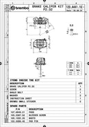 Ducati Hypermotard 939 [BREMBO RACING] - UPGRADEHinterer Bremssattel GP2-SS-4
