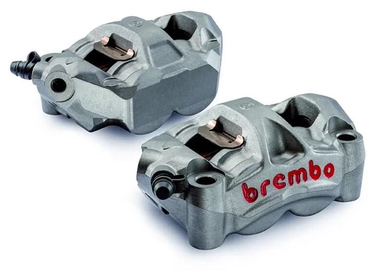 Ktm Super Duke 1290 [BREMBO RACING] - M5 Paar Radial-Bremssattel vorne 4 Kolben Ø3mm