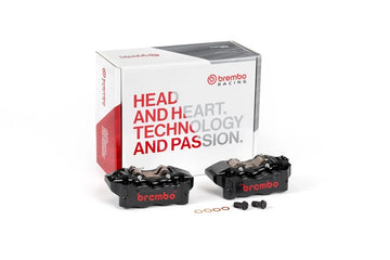 Aprilia Tuono 1100 [BREMBO RACING] - UPGRADE GP4-RB 4-Kolben-Bremssättel (Paar) vorne, Ø 30/34 mm