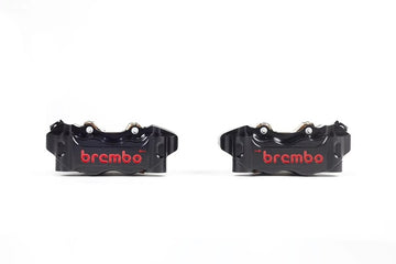 Bmw M 1000 [BREMBO RACING] - UPGRADE pinze freno GP4-RB 4 pistoncini (coppia) anteriori, Ø 30/34 mm - 0