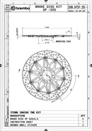 Aprilia Rsv 1000 Rr Factory [BREMBO RACING] - UPGRADE Supersport round floating brake discs - in pairs-2